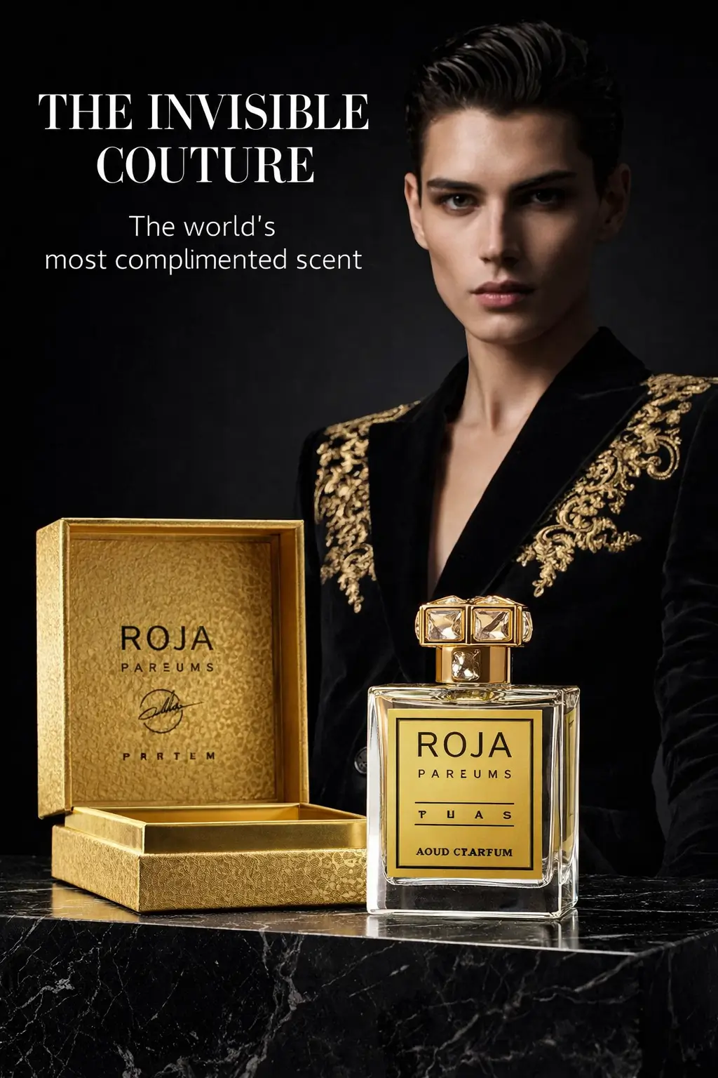 Sensory visualization of the exotic scent profile and 12-hour longevity