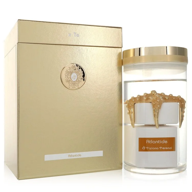 Tiziana Terenzi Atlantide luxury extrait de parfum bottle with gold starfish ornament