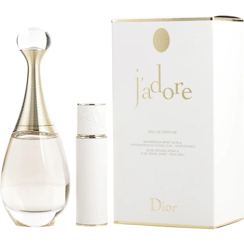Christian Dior J'adore Perfume Gift Set on display