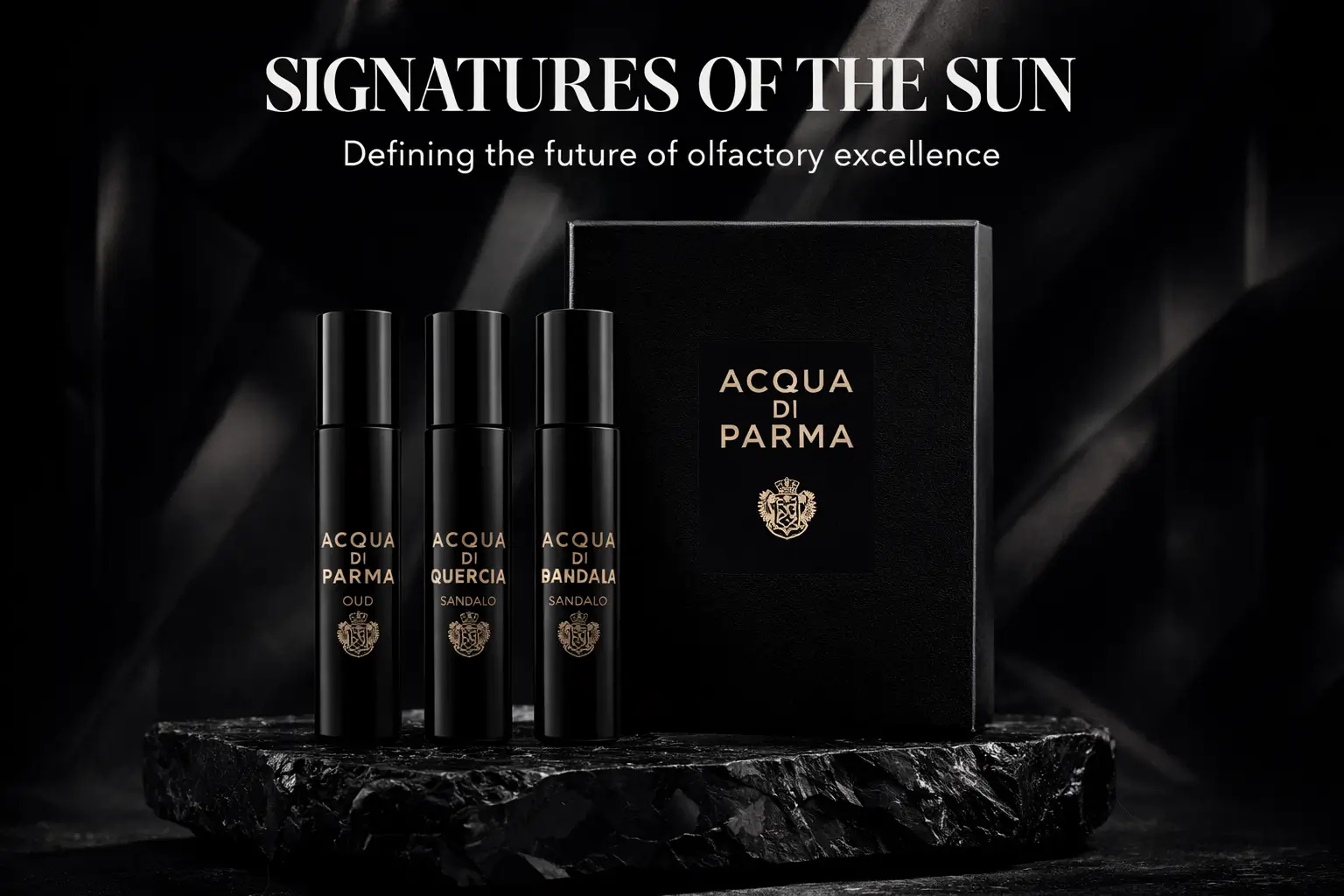 3 Woody Masterpieces - Acqua Di Parma Signatures Discovery Set Parfum