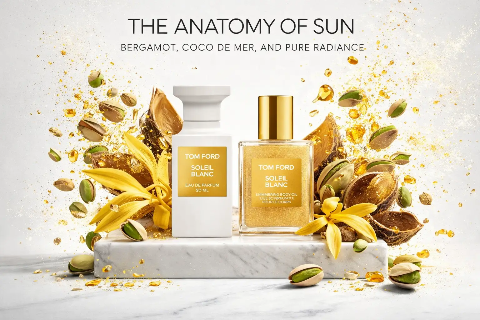 Sun-Drenched Glow - The Tom Ford Private Blend Soleil Blanc Shimmer Gift Set