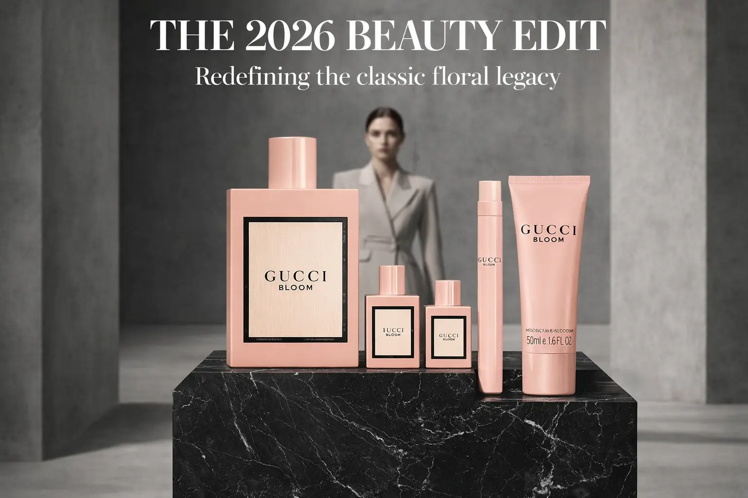 All-Day Floral Radiance - 4-Piece Gucci Bloom Eau de Parfum Luxury Gift Set