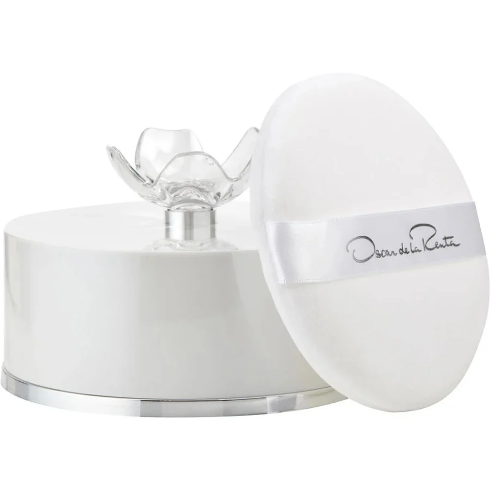 Oscar Perfumed Dusting Powder in its signature case