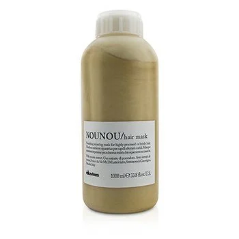 The Davines Nounou Hair Mask in its signature minimalist packaging