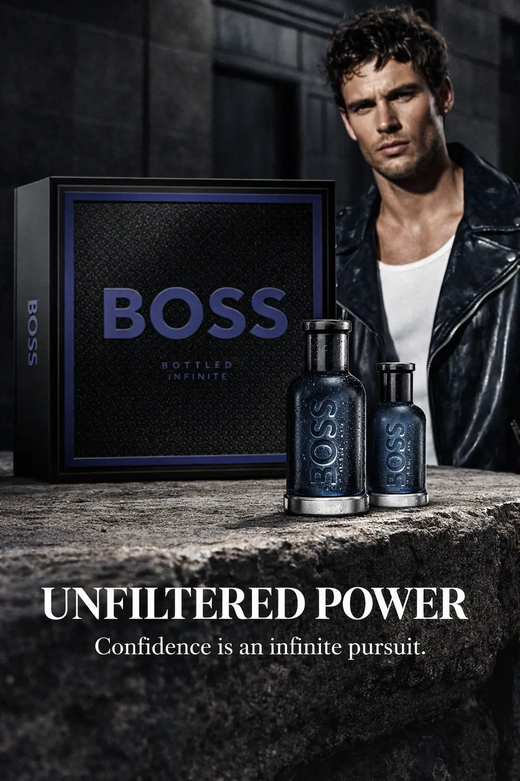 BOSS Bottled Infinite EDP Gift Set Duo set packaging