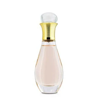 J'adore Hair Mist on a luxury vanity
