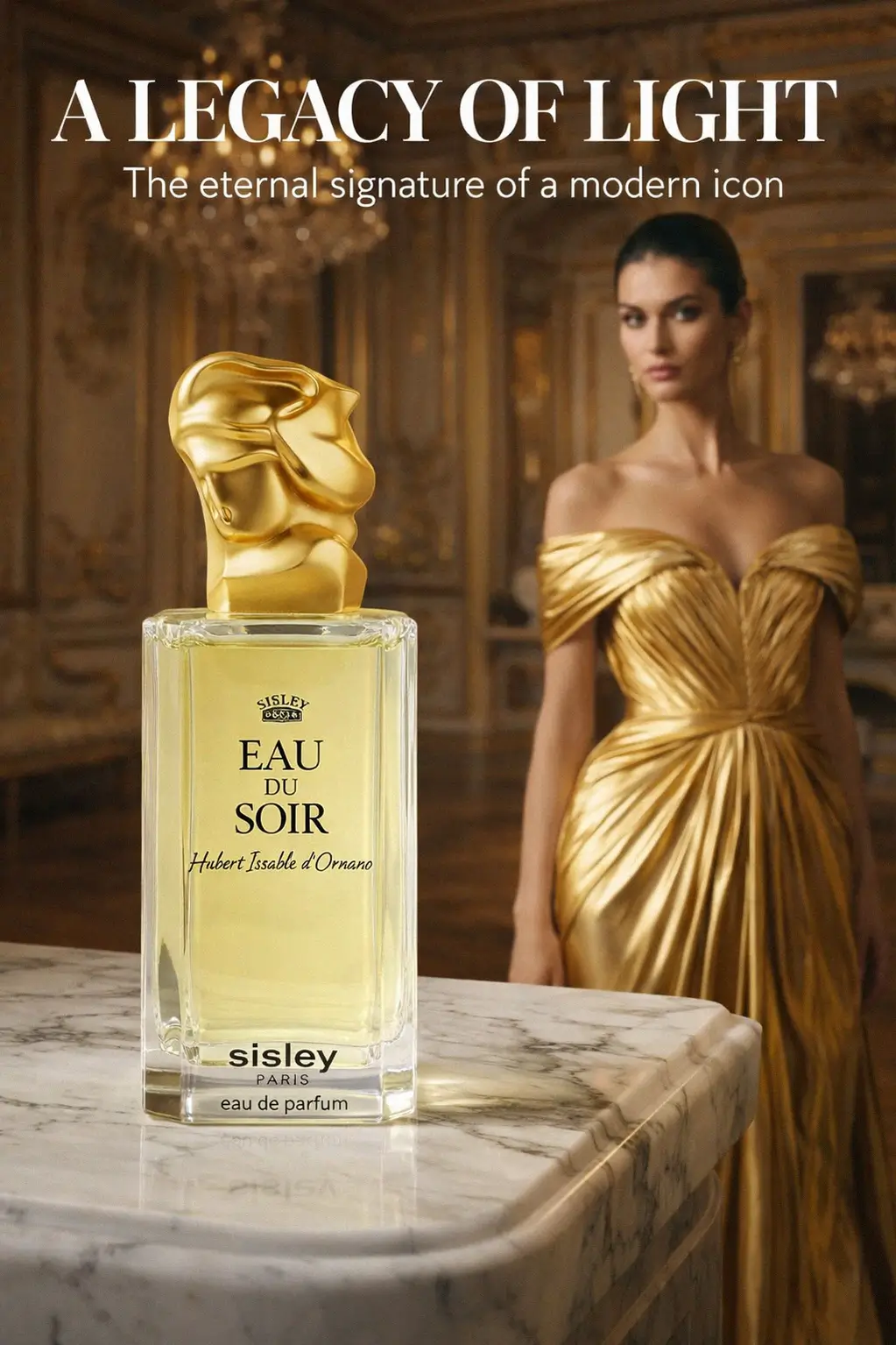 Elegant French luxury perfume for her
