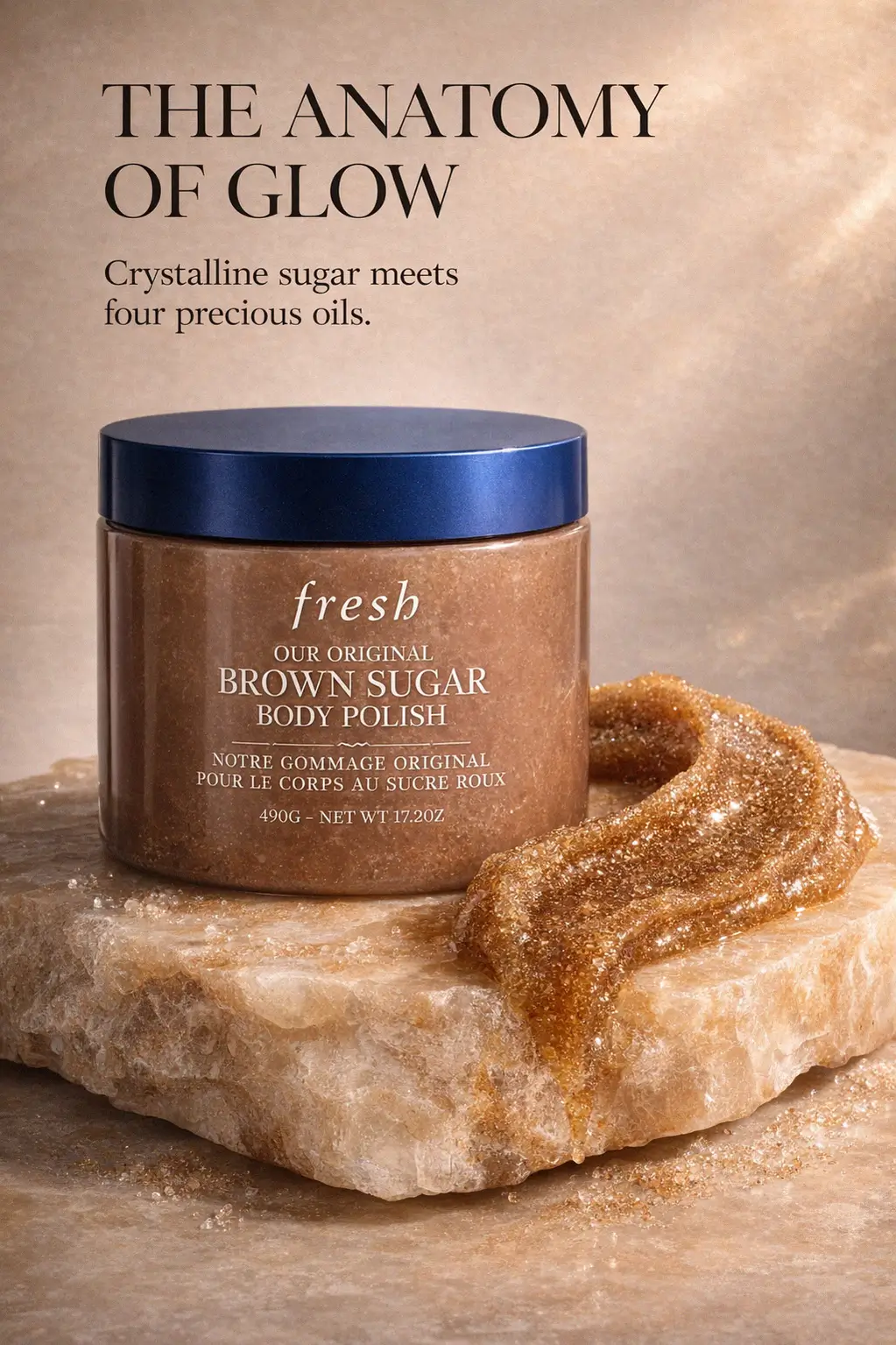 Experience the 24 hour hydration of this iconic brown sugar scrub