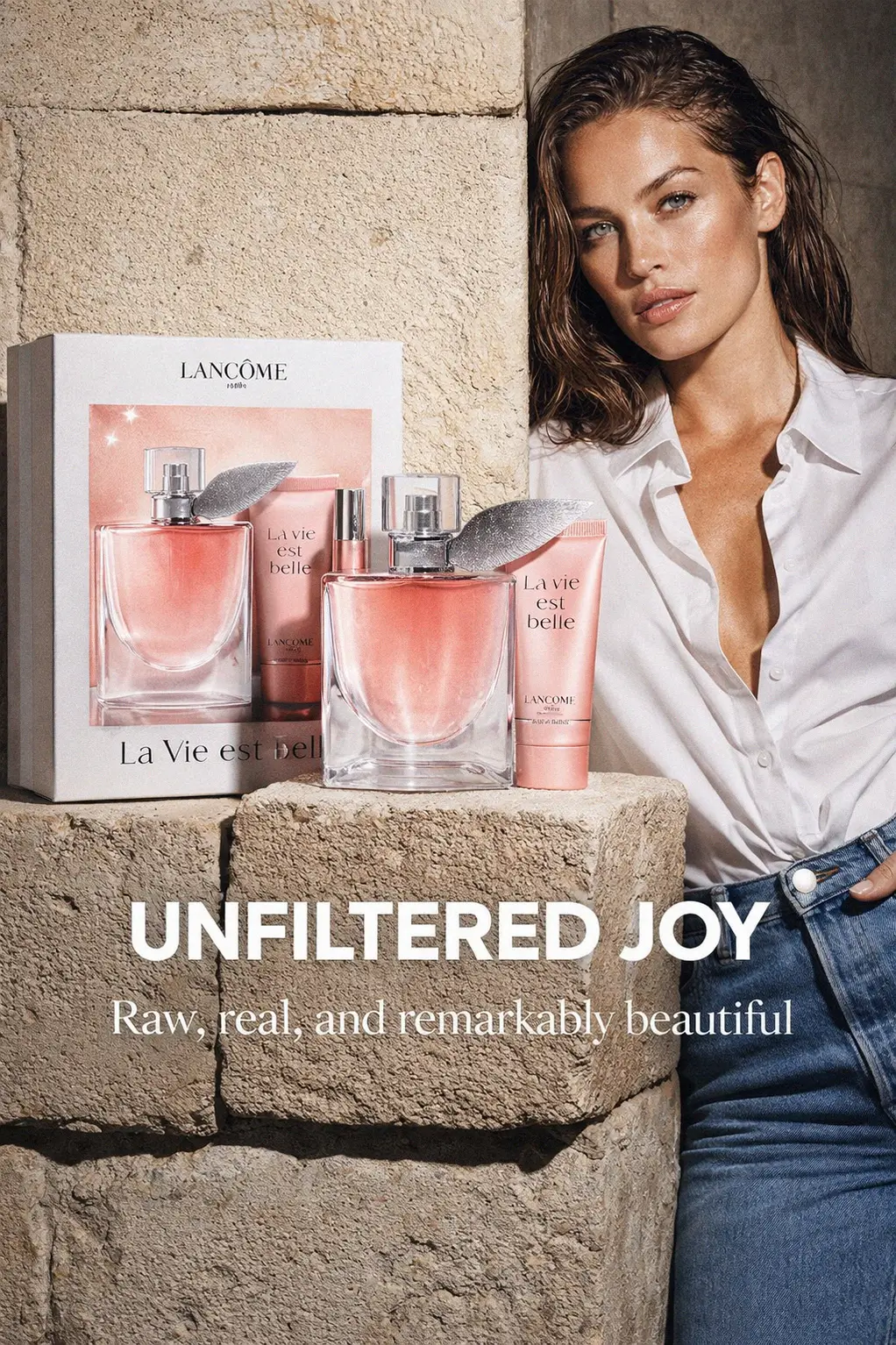 Scent layering with Lancome perfume and lotion