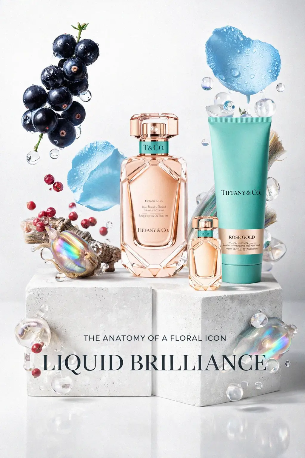 Three piece fragrance layering ritual