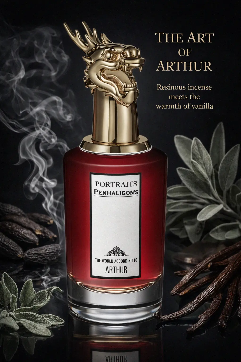 Penhaligons Portraits incense perfume bottle