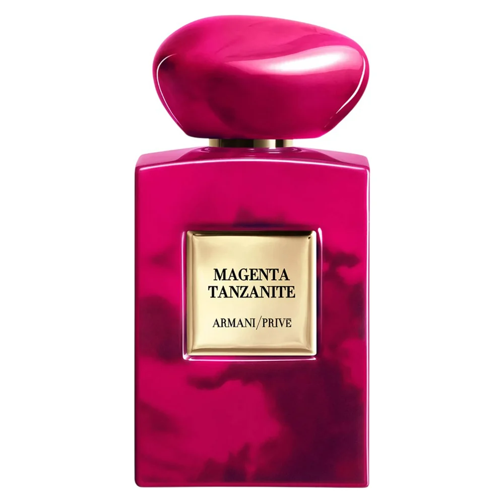 Armani Prive Magenta Tanzanite Eau de Parfum luxury bottle