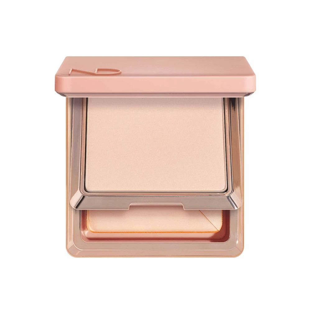 A sleek compact of Natasha Denona Hy-Glam Powder Foundation