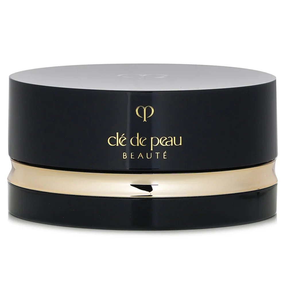 Cle de Peau Translucent Loose Powder jar and puff