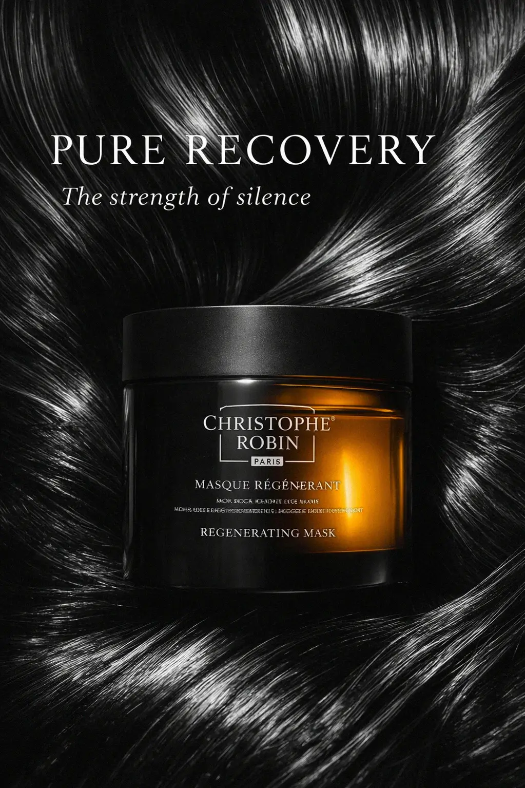 Luminous finish with prickly pear oil hair mask