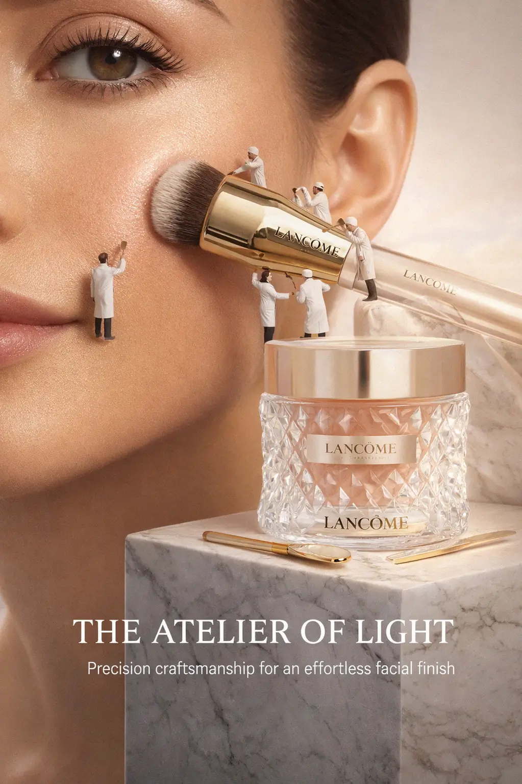 Refined glow from foundation