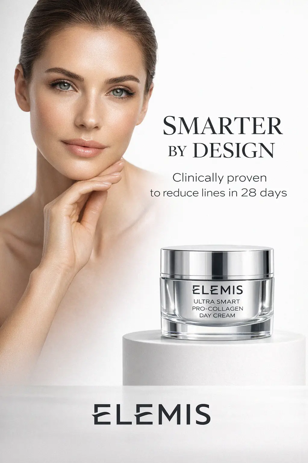 Luxury skincare vanity setup