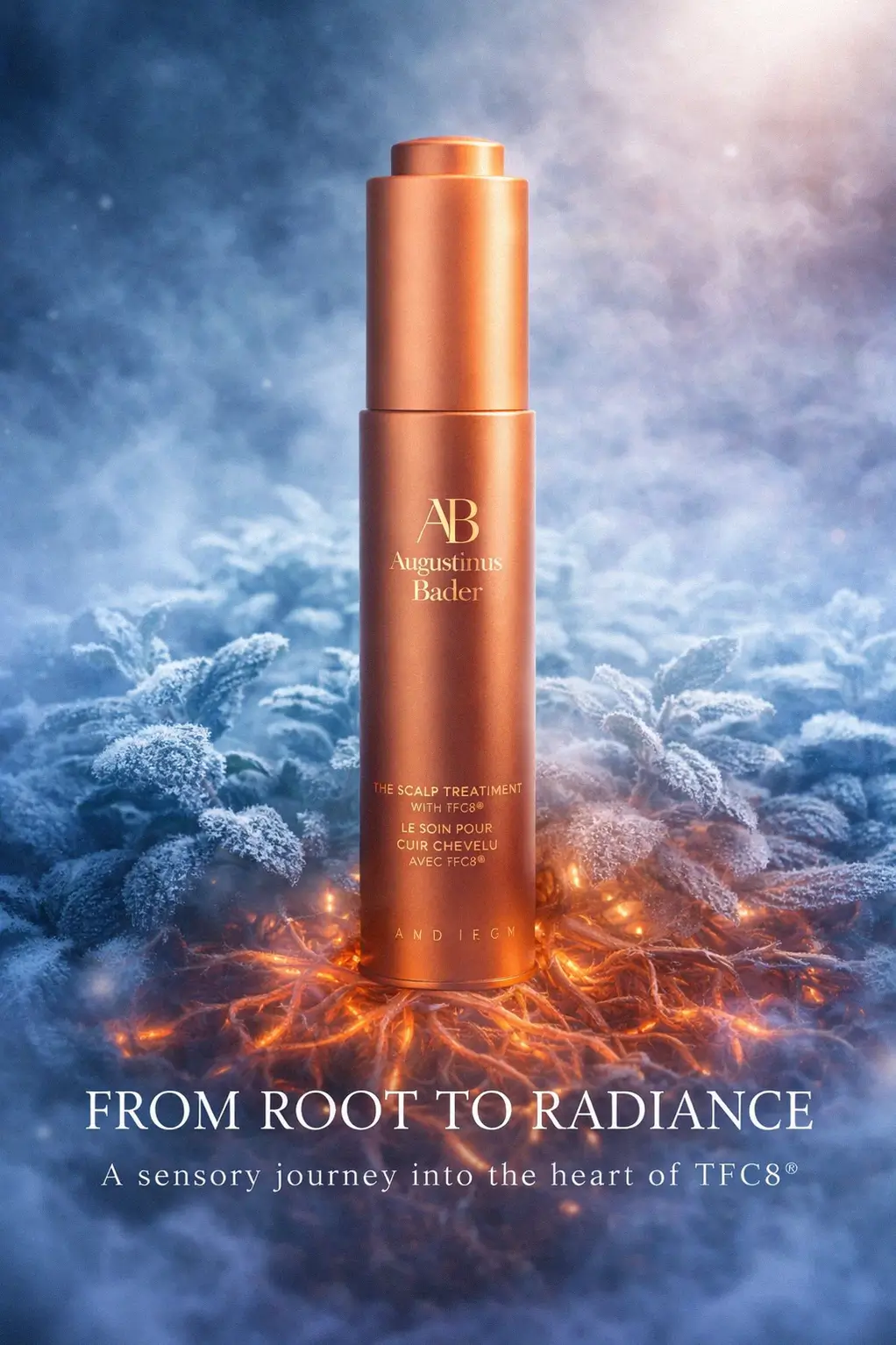 Polished luxury haircare routine