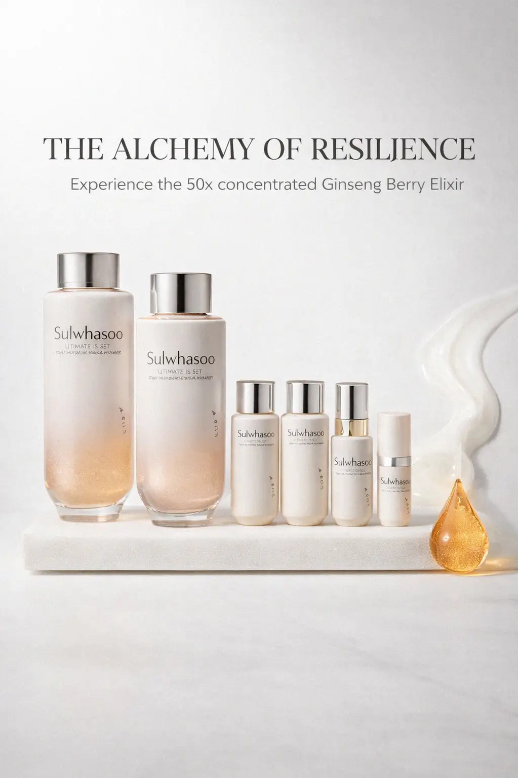 Refined Sulwhasoo skincare set for glowing skin