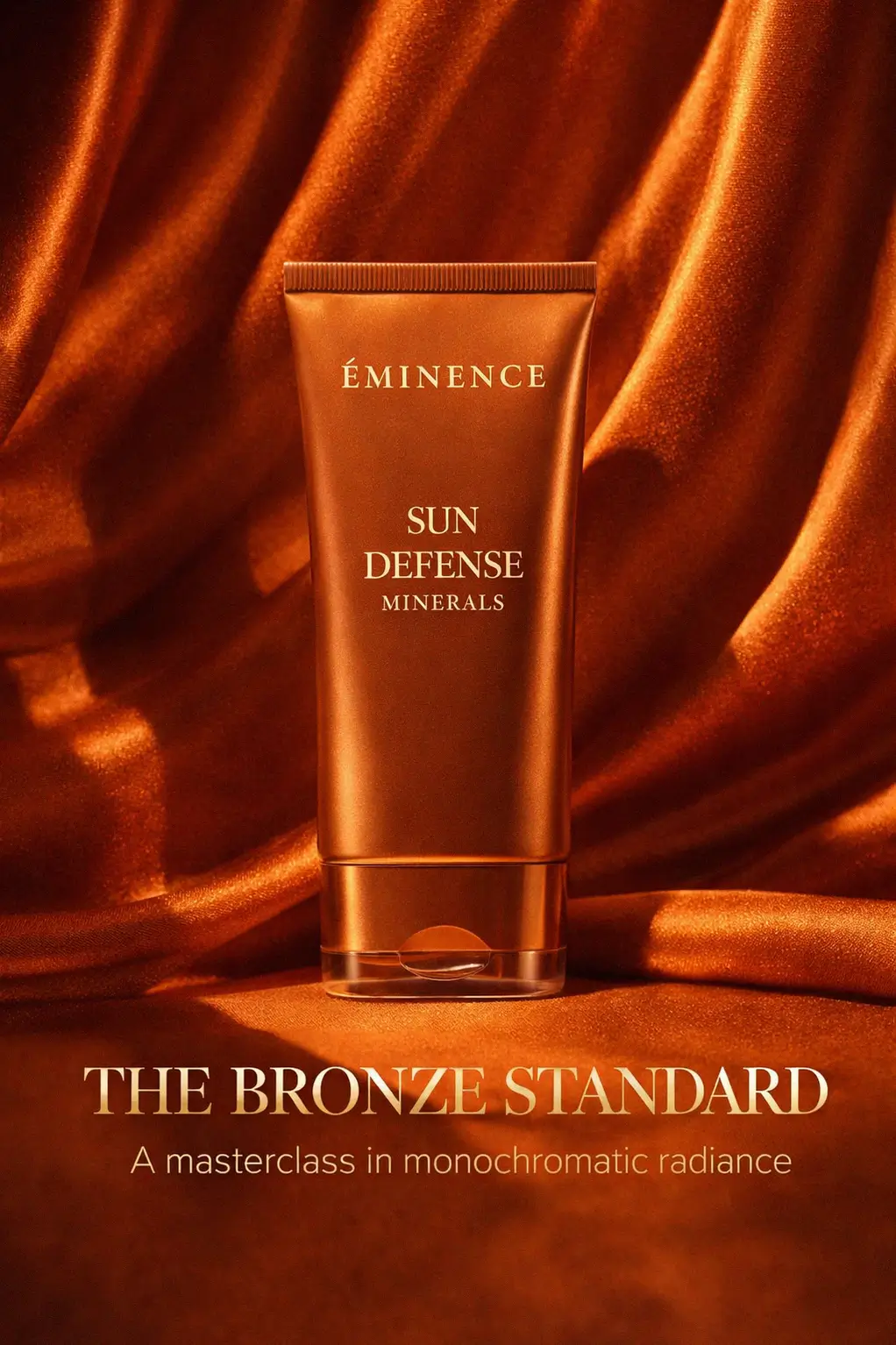 A close-up of the smooth matte texture of the Estée Lauder Bronze Goddess Powder Bronzer