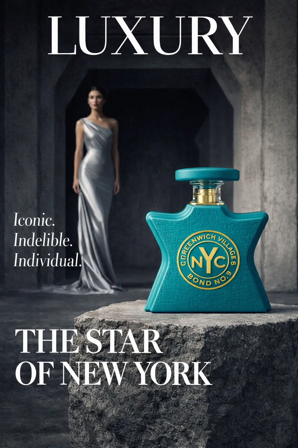 Detailed view of the Greenwich Village fragrance notes
