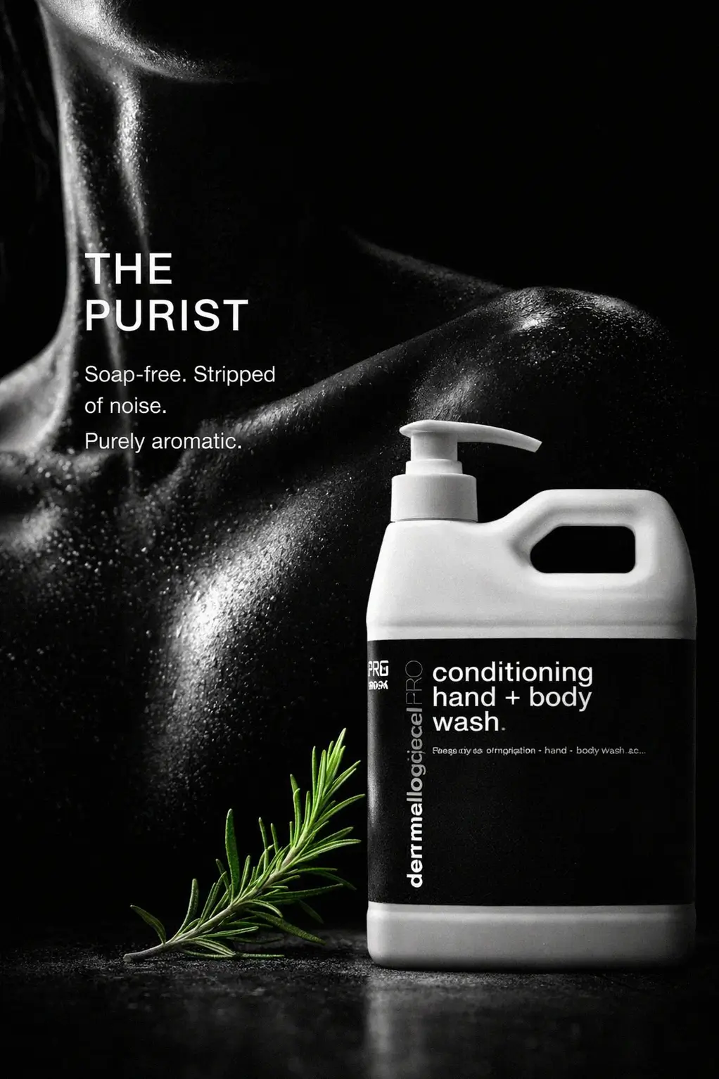 A close up of the Dermalogica botanical wash texture