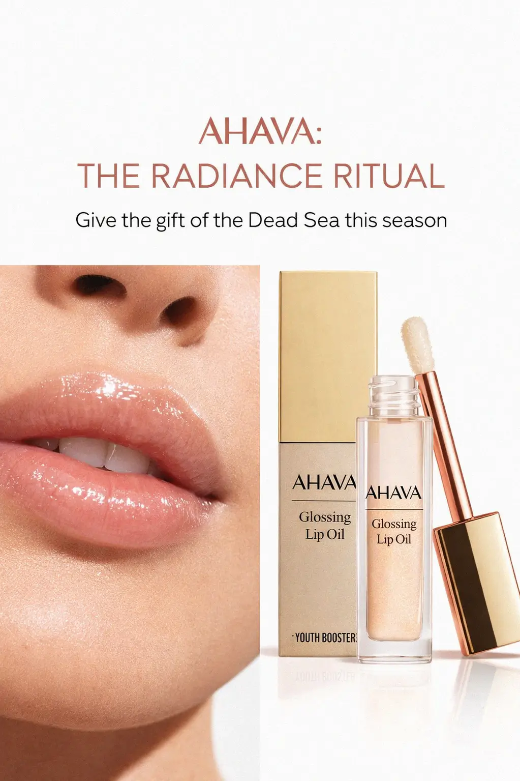 Refined lip treatment with mineral hydration