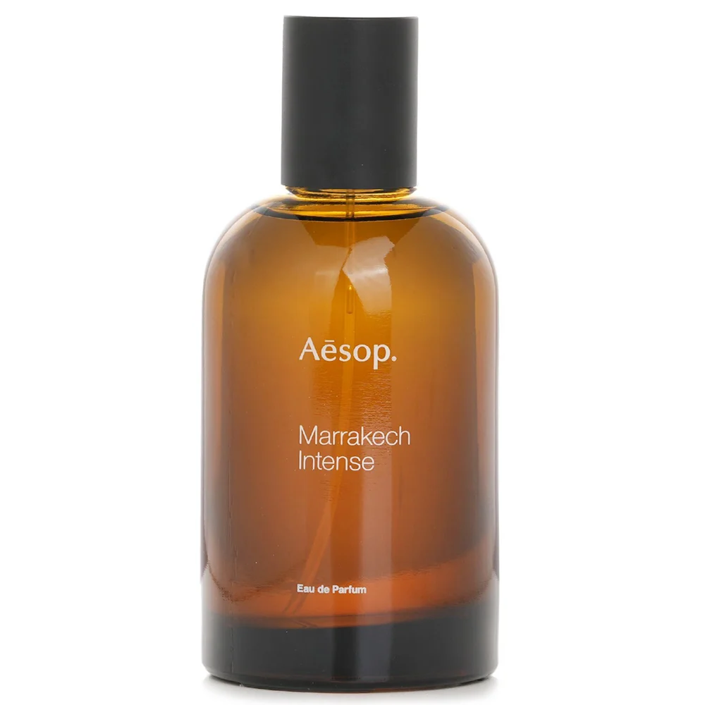 Aesop Marrakech Intense Eau de Parfum amber glass bottle