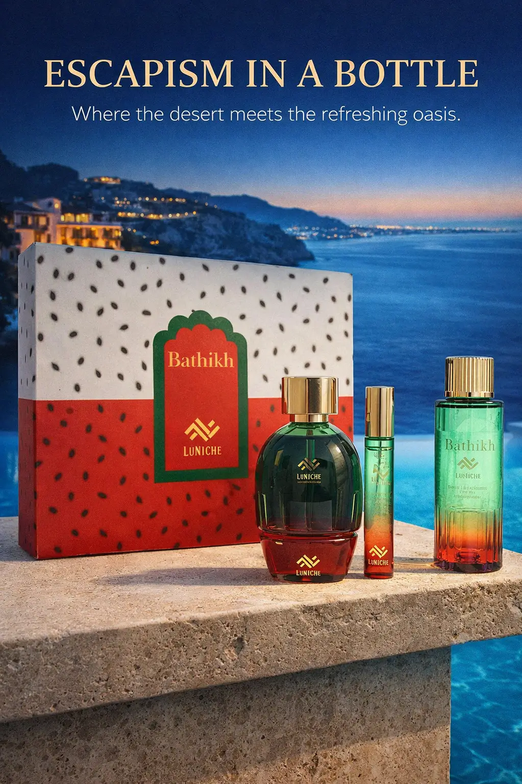 Vibrant watermelon fragrance collection