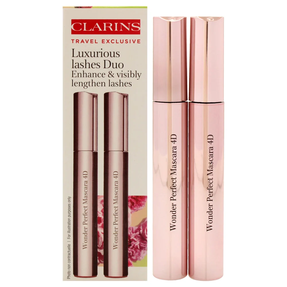 Clarins Luxurious Lashes Duo Mascara close up