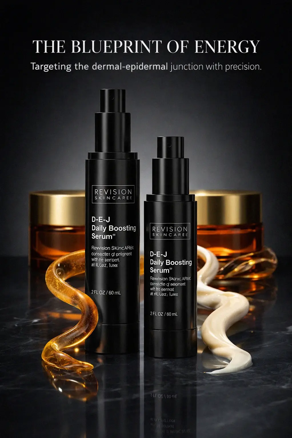 Youthful finish and radiant skin texture