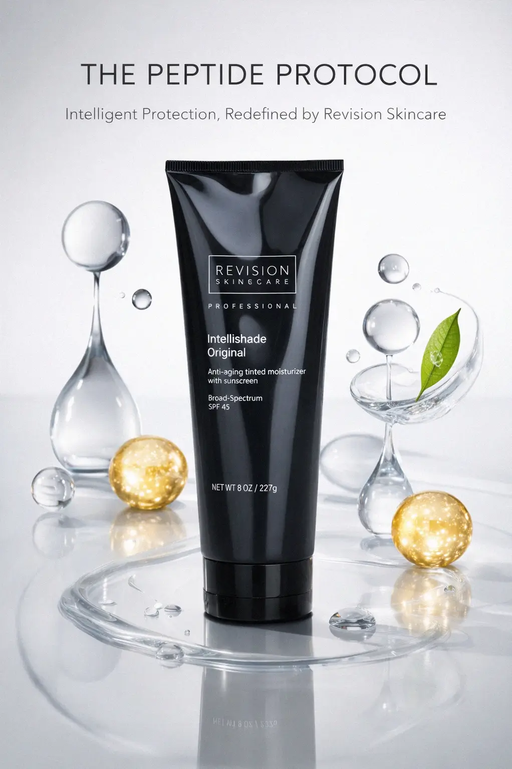 The Intellishade Original Anti-Aging Tinted Moisturizer applied for a radiant finish