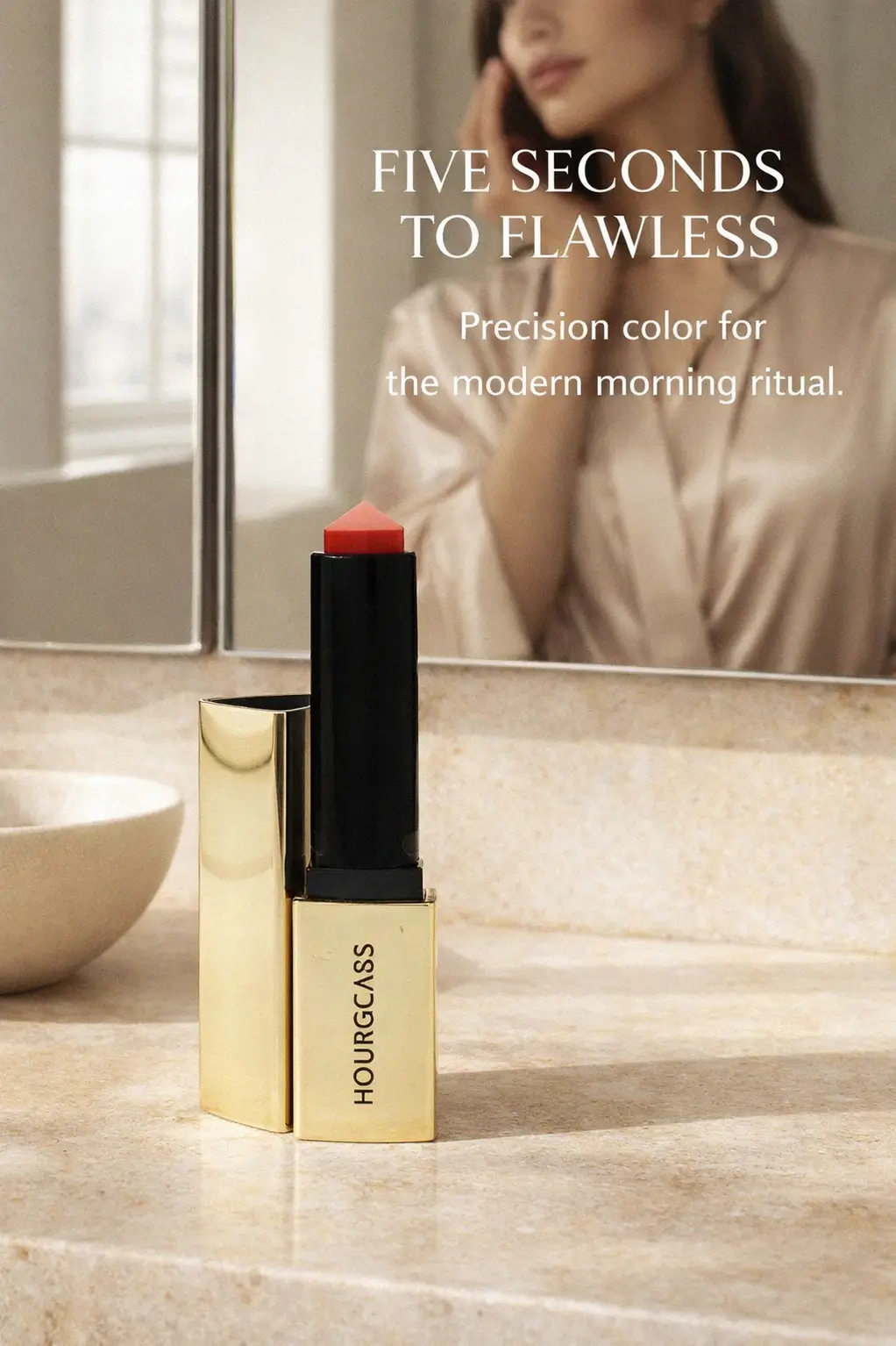 Seamless application of cream blush