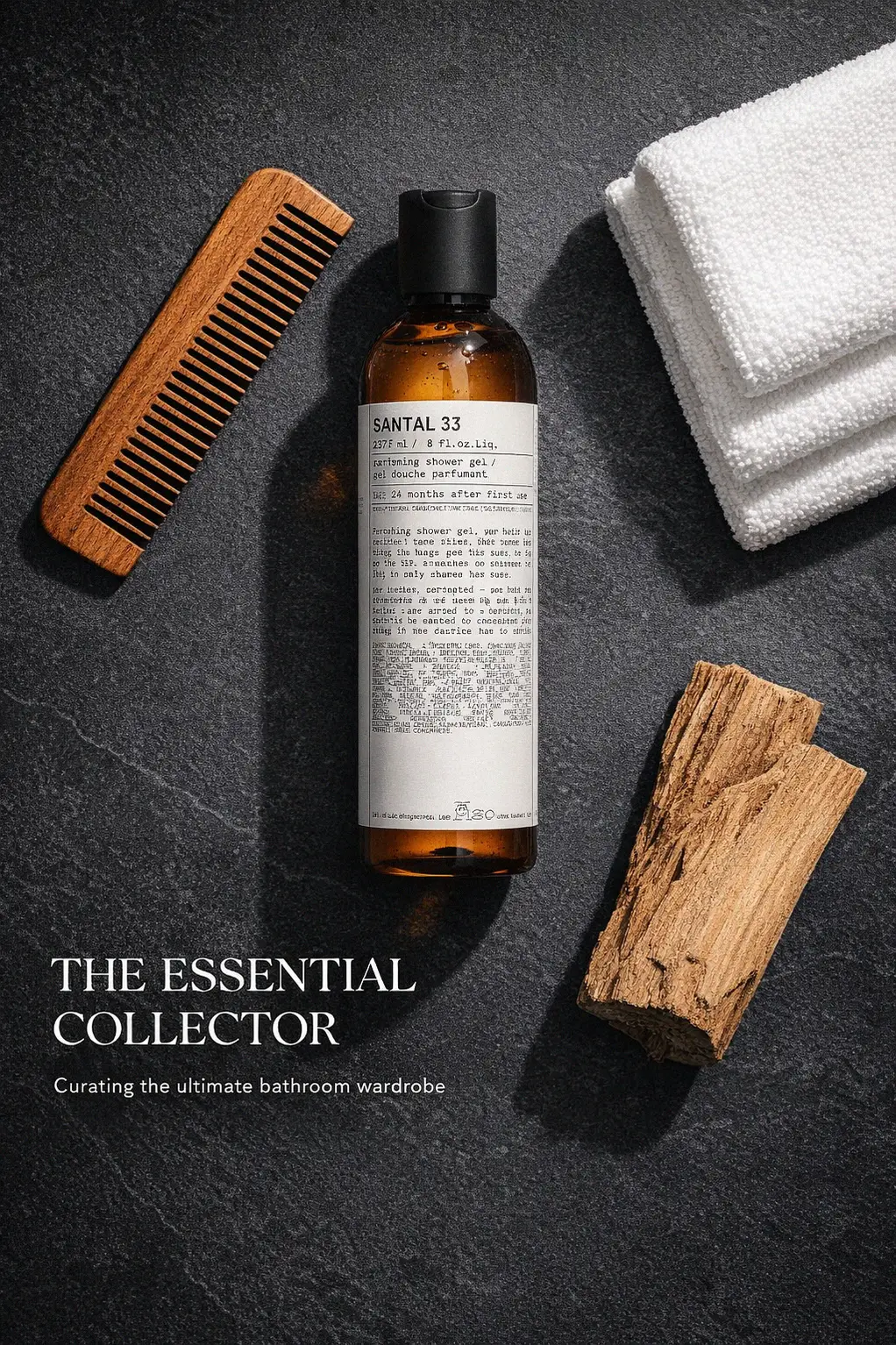 Elevated daily shower ritual with rich lather