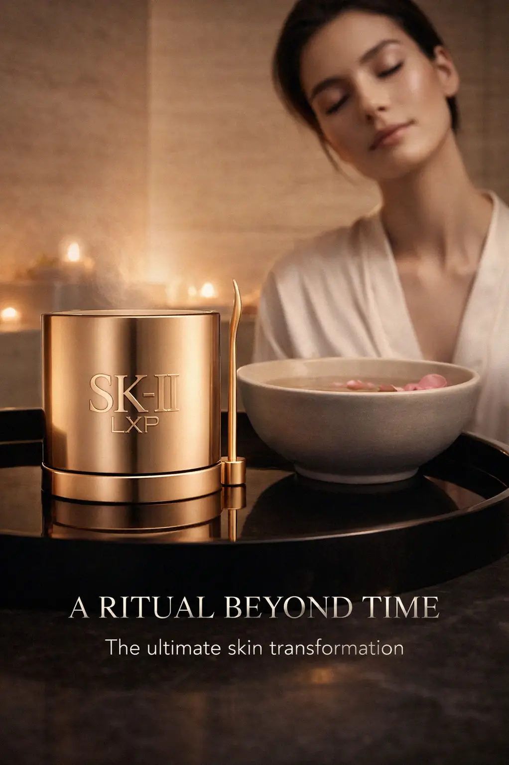 Luxurious texture of high-end facial moisturizer