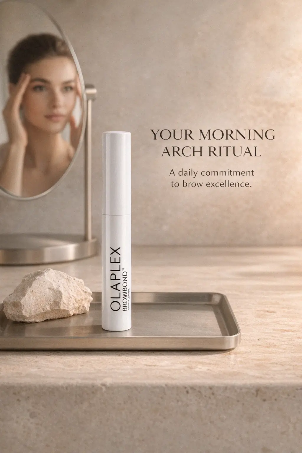 Groomed and defined vanity details