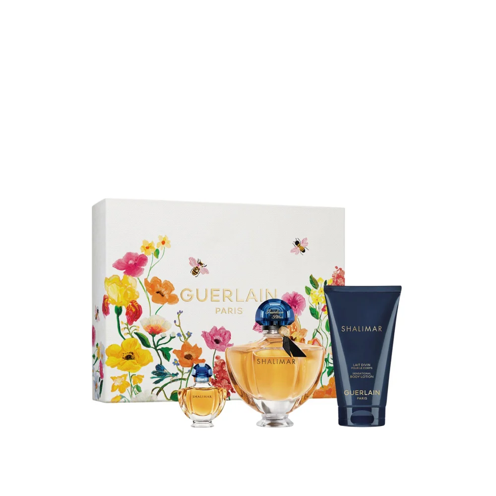 Guerlain Shalimar Gift Set with Eau de Parfum and Body Lotion