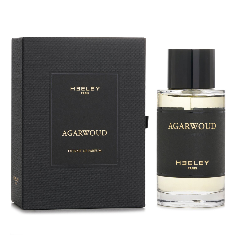 HEELEY Agarwoud Extrait de Parfum bottle on a clean background