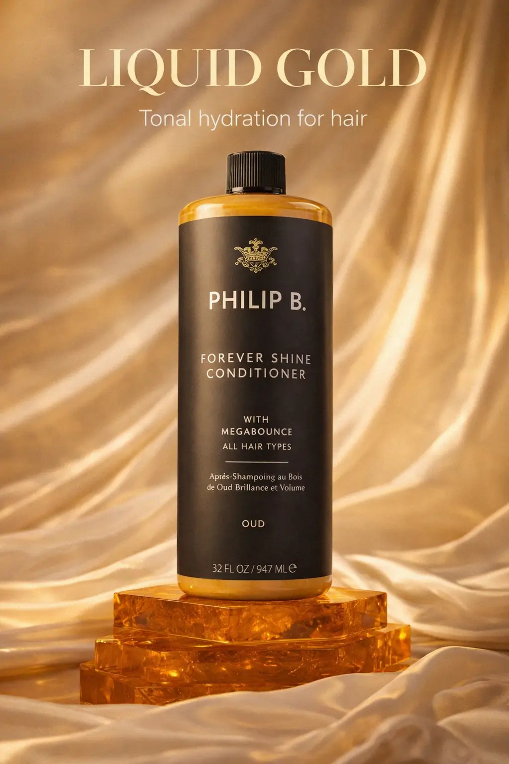 High shine hair ritual product