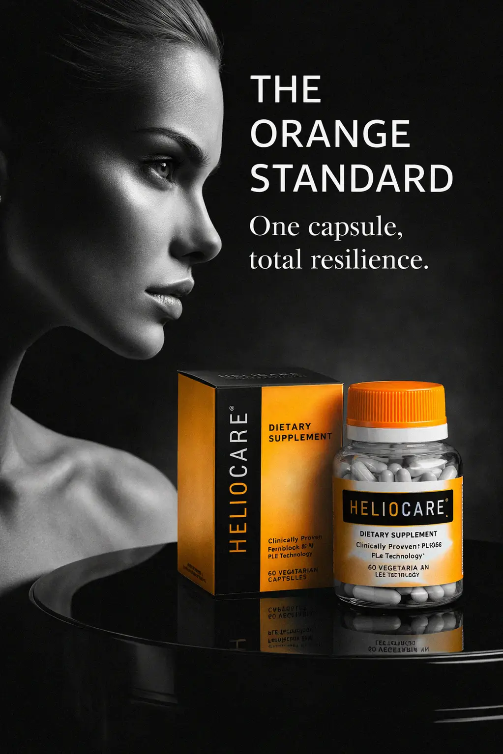 Internal glow support capsules for smooth skin