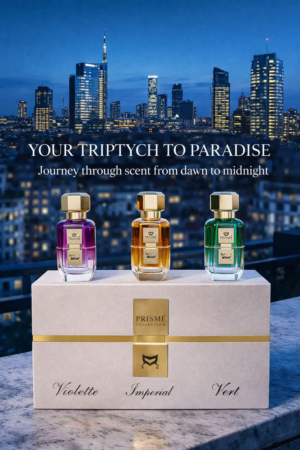 Patek Maison Prisme Collection Gift Set editorial close up