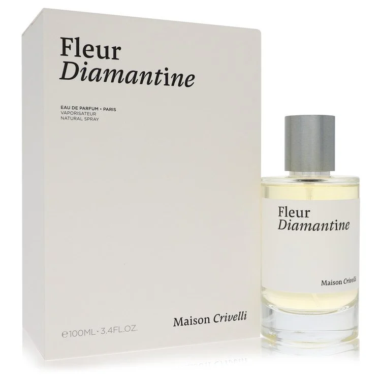 The elegant bottle of Maison Crivelli Fleur Diamantine
