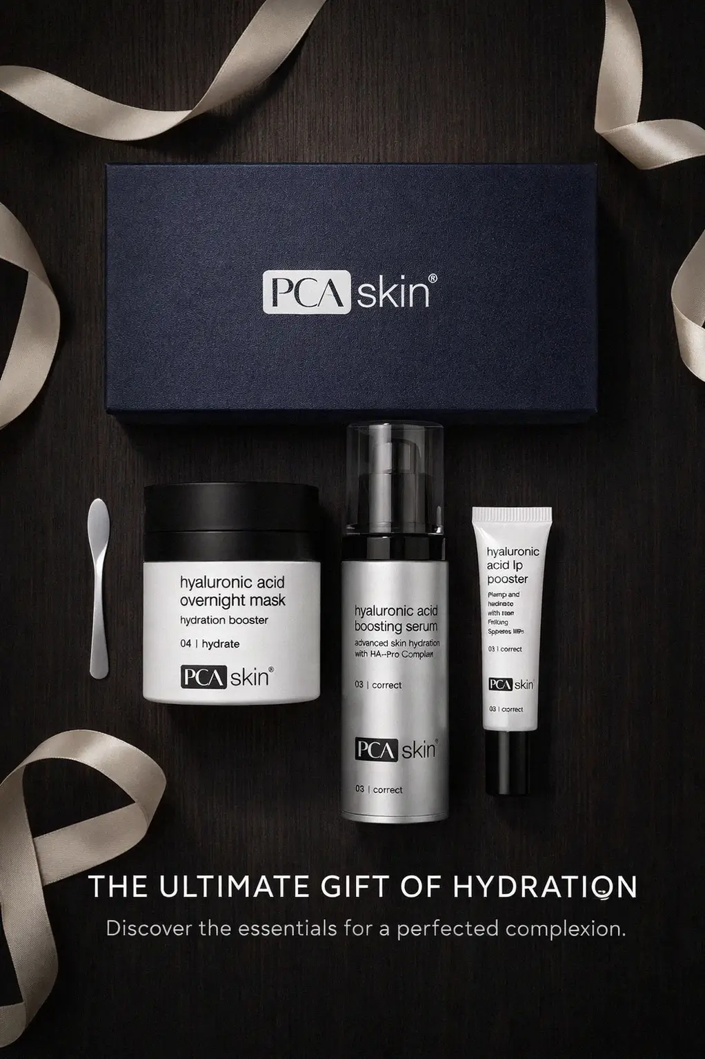 Professional grade Hyaluronic Acid Essentials for deep hydration