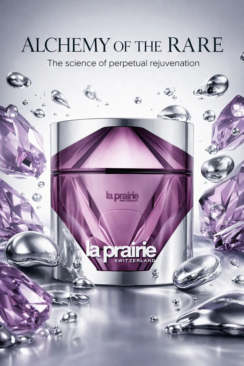 Platinum Rare Haute-Rejuvenation Cream for polished skin texture