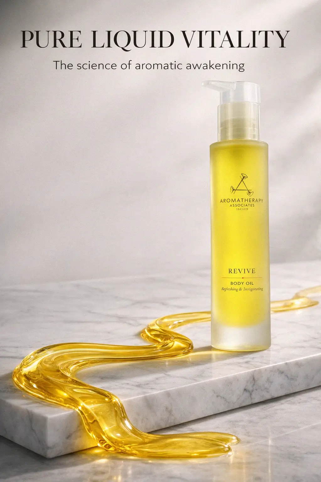Radiant polished skin with Aromatherapy Associates Revive Body Oil