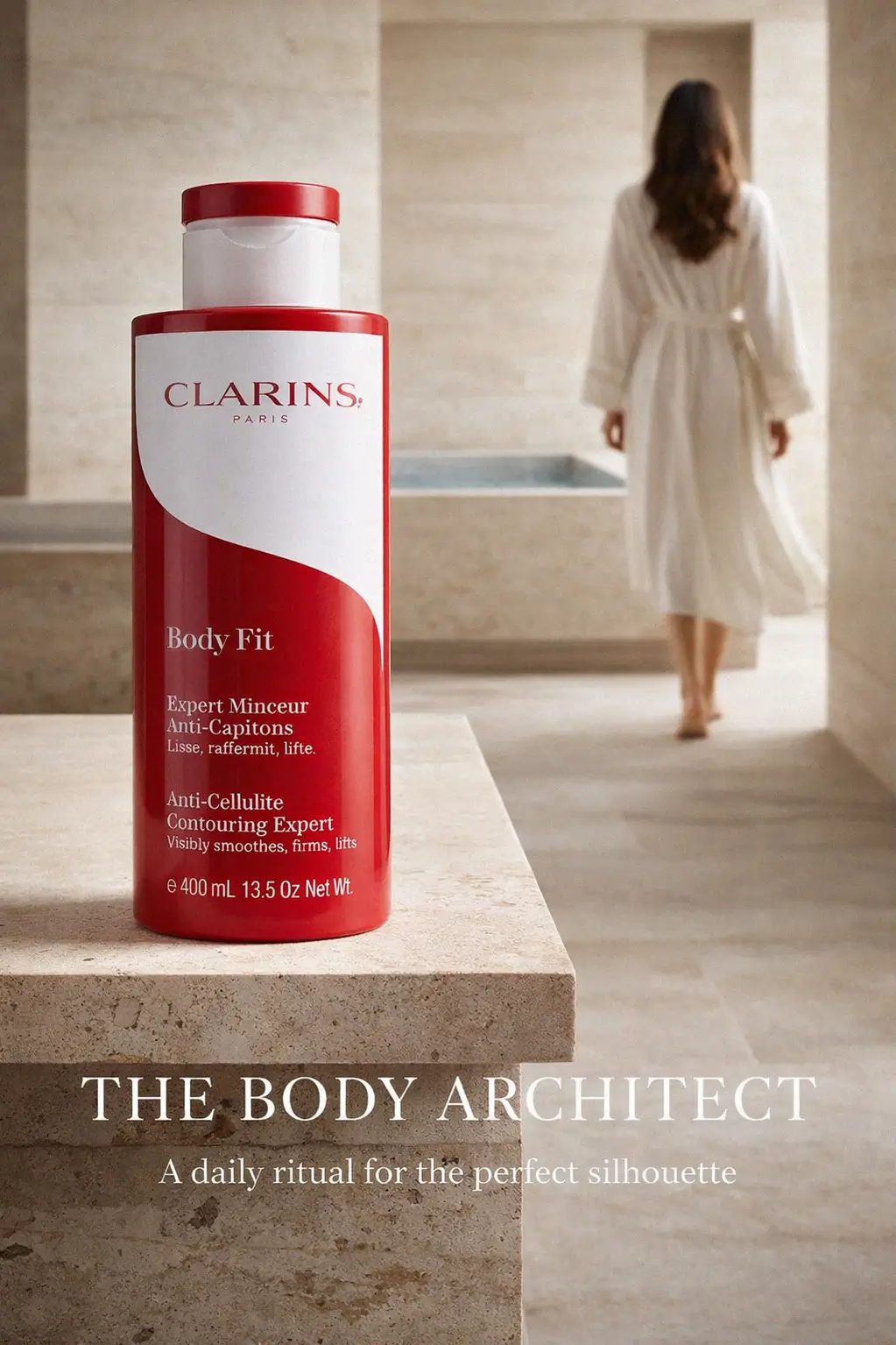 Refined body care ritual for smooth skin