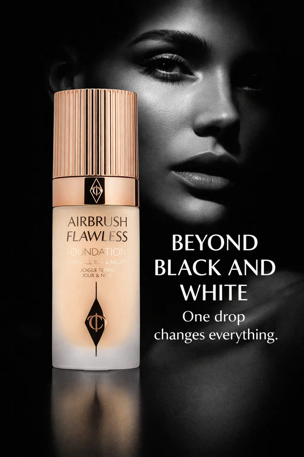 Luxury matte foundation for polished skin