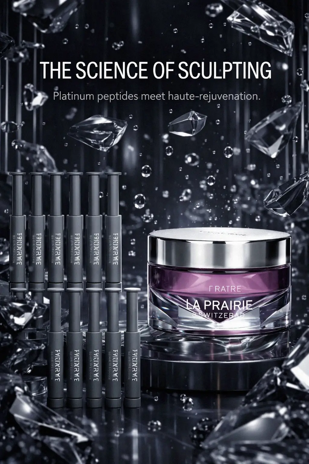 Refined texture and firmness with the Platinum Rare ritual