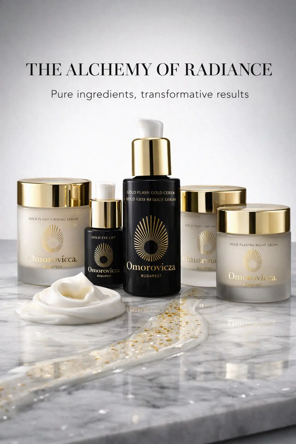 The luxury skincare ritual featuring Omorovicza