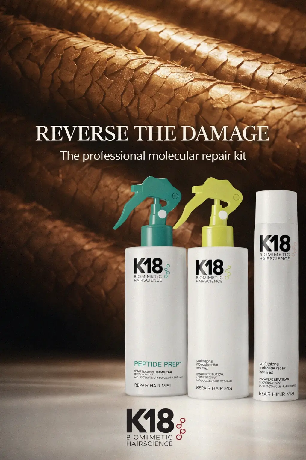 Reversing Styling Damage with K18